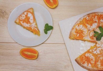 легко и просто приготовленный апельсиновый пирог