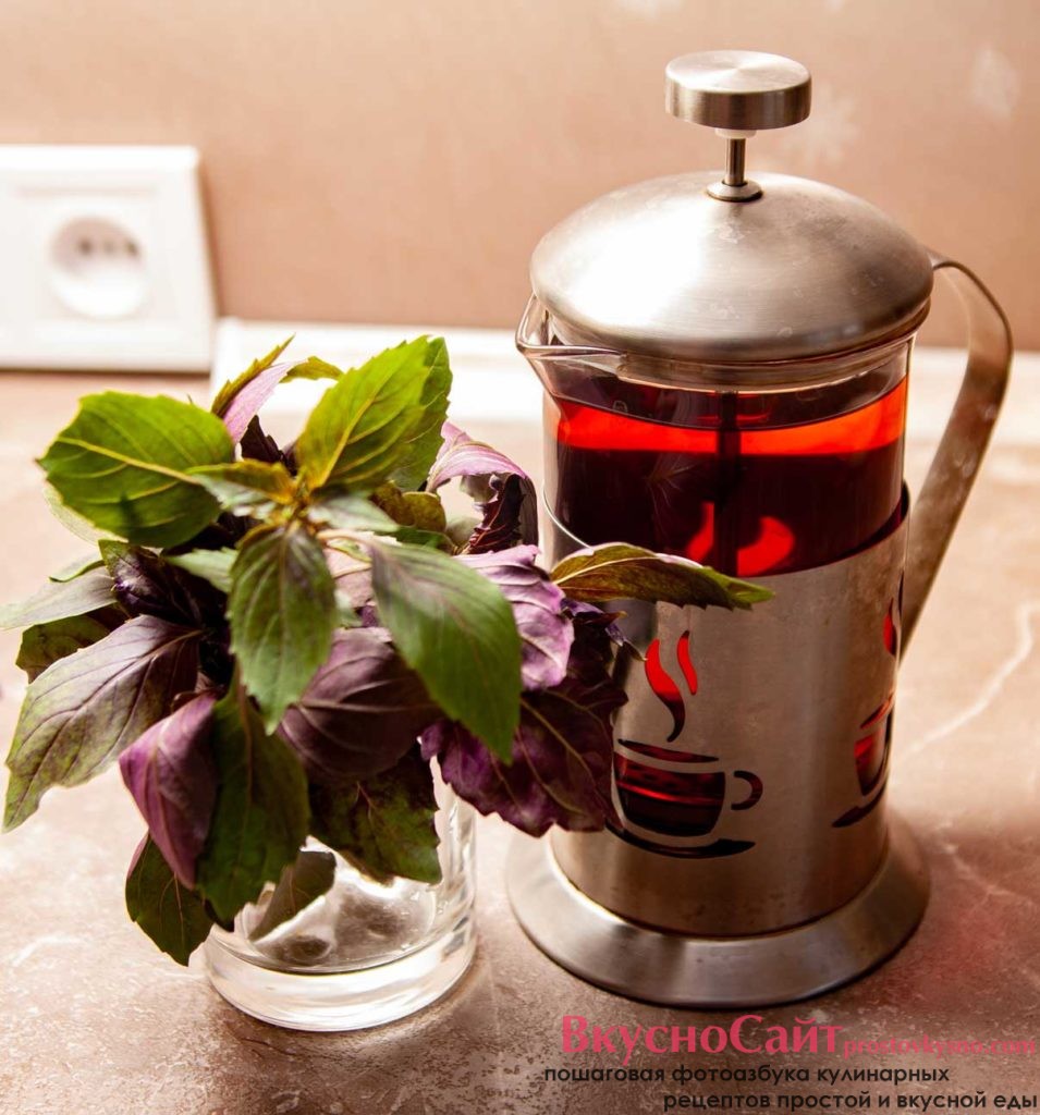 завариваю черный чай