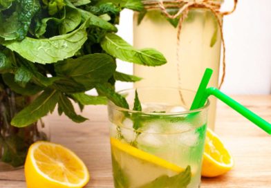 освежающий и очень вкусный лимонад