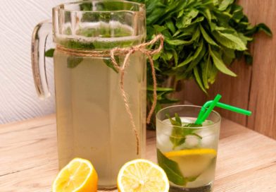 освежающий лимонад для жаркого дня