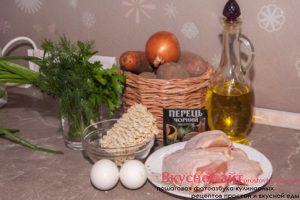 для приготовления супа с мевиной мне потребуется