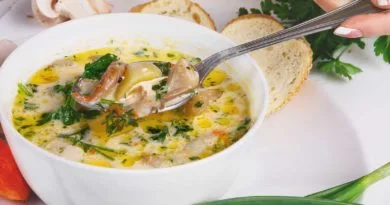 рецепт сырного супа с курицей
