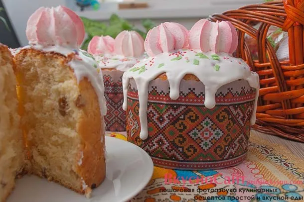 Самый вкусный творожный кулич в духовке