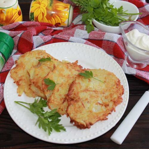 Рецепт драников классических